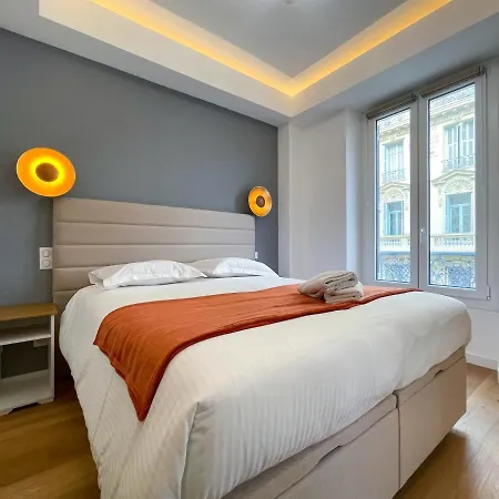 Gioffredo Massena 4 Pers Ac Wi-fi Apartamento Niza