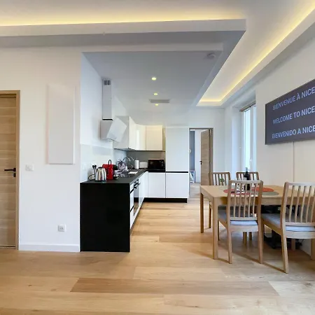 Gioffredo Massena 4 Pers Ac Wi-fi * Nice