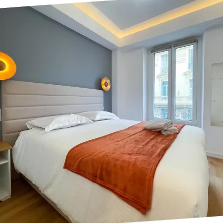 Apartment Gioffredo Massena 4 Pers Ac Wi-fi Nice